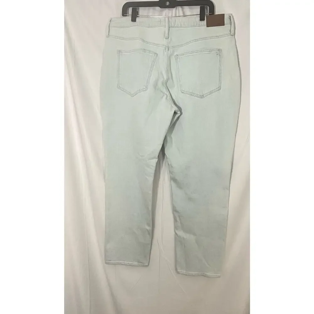 NWT Madewell The Curvy Perfect Vintage Jeans Size 33 HighRise Straight Leg Denim - Picture 3 of 5